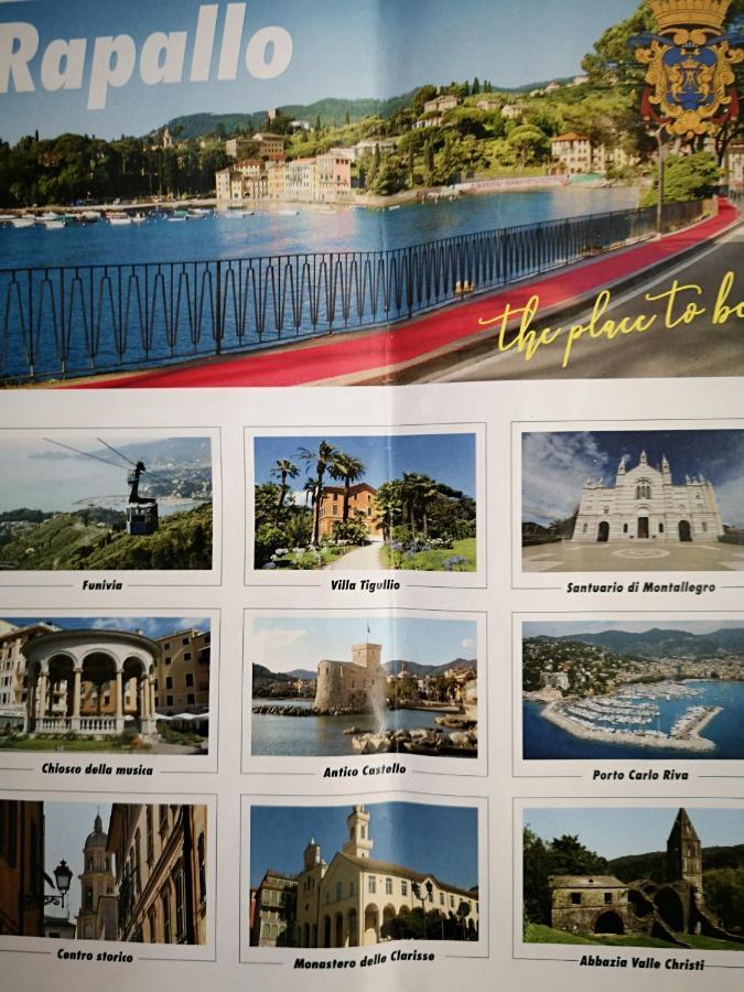 Viola Lägenhet Rapallo Exteriör bild